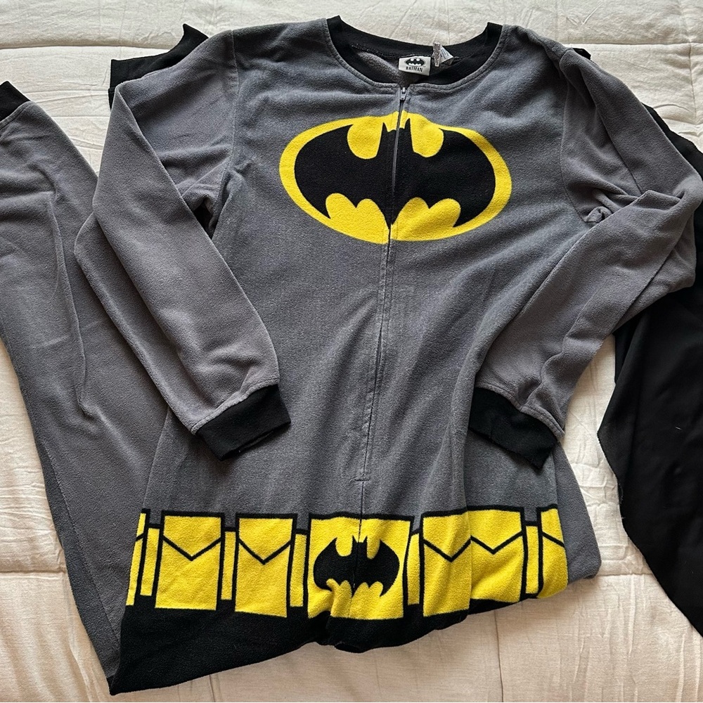 Batman Kids Costume - Gray and Yellow